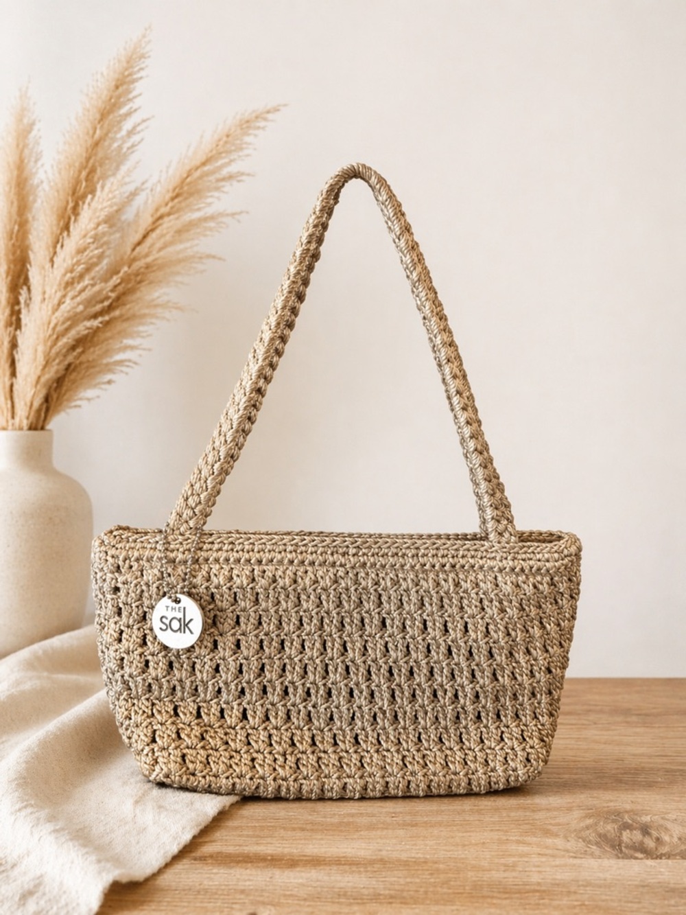 The Sak woven shoulder bag
Excellent condition